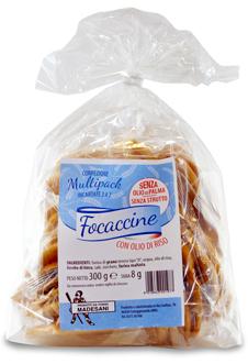 MADESANI FOCACCINE CON O/RISO GR.300