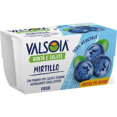 VALSOIA YOGURT YOSOI MIRTILLO GR125X2