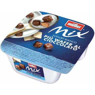 MULLER MIX YOGURT BIANCO WAFER CIOC.G150