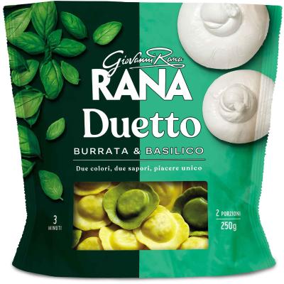 RANA DUETTO BURRATA & BASILICO GR250