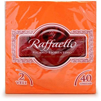 RAFFAELLO TOVAGL. RIC.FIOR.ARANCIO X40PZ