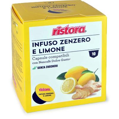 RISTORA INFUSO ZENZ/LIMON. X10 CAPS D/G