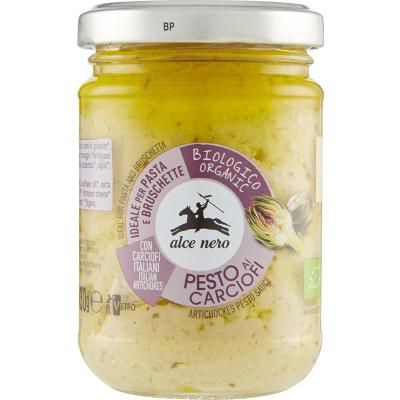 ALCE NERO BIO PESTO AI CARCIOFI GR.130