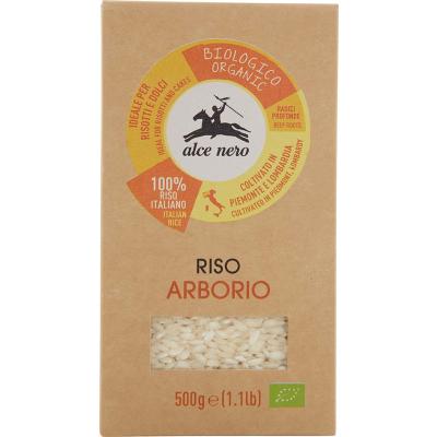 ALCE NERO BIO RISO ARBORIO GR.500