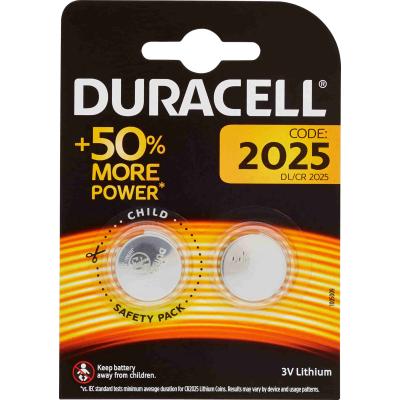 DURACELL PILA 2025 3V PZ.2