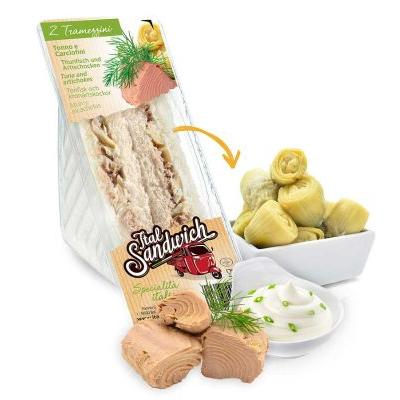 ITAL TRAMEZZINO TONNO CARCIOFINI G150