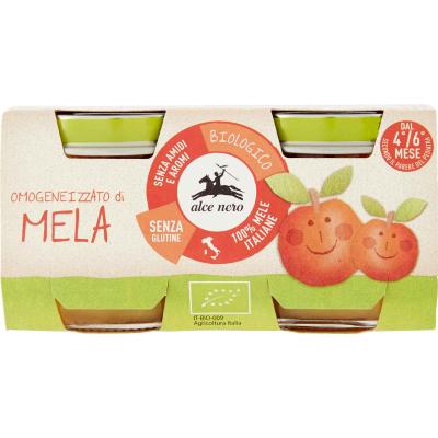 ALCE NERO BIO OMOGEINIZZATI MELA GR80X2