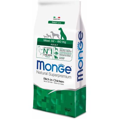 MONGE DOG MAXI ADULT POLLO KG12