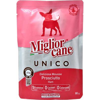 MIGLIORCANE UNICO DELIZ.MOUSSE PROSC.G80