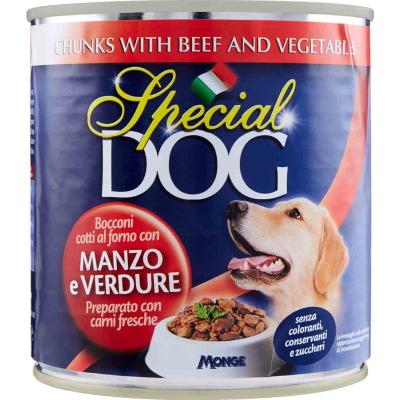 SPECIAL DOG BOCC. MANZO/VERDURE GR.720