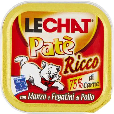 LECHAT PATE' RICCO MANZO-FEGAT-POLL.G100