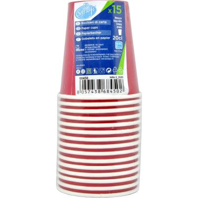 SOFT SOFT BIC.CARTA RIC.FUCSIA CL20X15