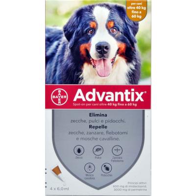 BAYER ADVANTIX SPOT-ON CANI 40-60KG ?