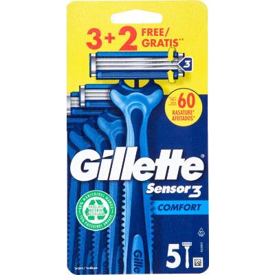 GILLETTE SENSOR3 CONFORT 3+2 USAGET QXC6