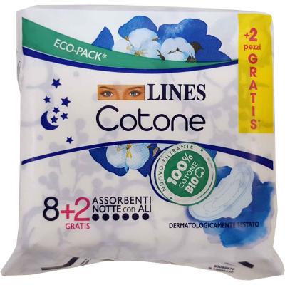 LINES COTONE ULTRANOTTE PZ8+2*