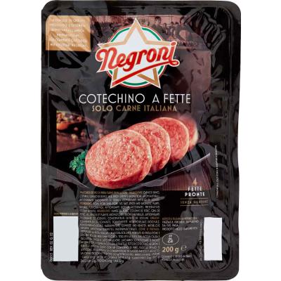 NEGRONI COTECHINO 4 FETTE PRONTE GR200