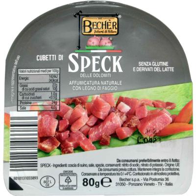 BECHER CUBETTI SPECK GR.80