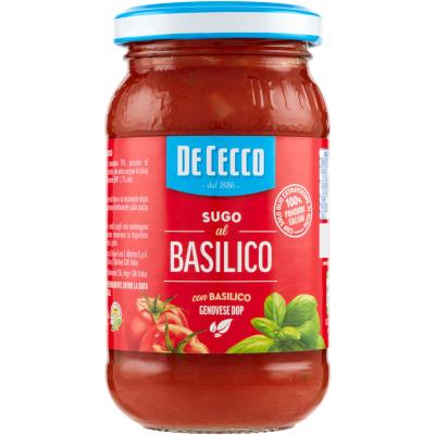 DE CECCO SUGO AL BASILICO GR200