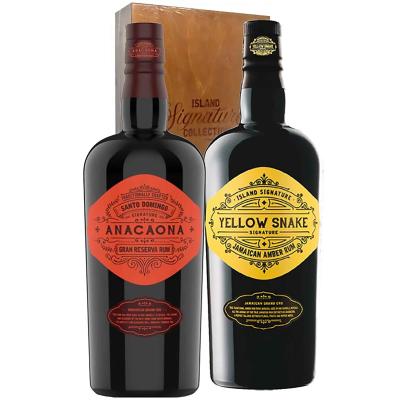 ISLAND SIGNATURE RUM CASSA LEGNO 2BT 40°