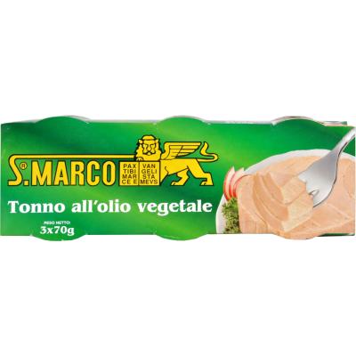 S. MARCO TONNO OLIO DI GIRASOLE GR70X3