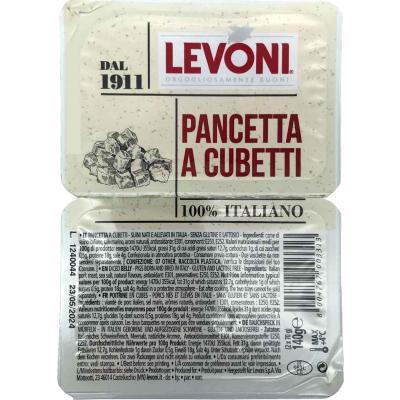 LEVONI  PANCETTA A CUBETTI GR140