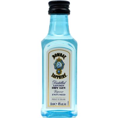 BOMBAY SAPPHIRE GIN MIGNON PET CL.5 47°