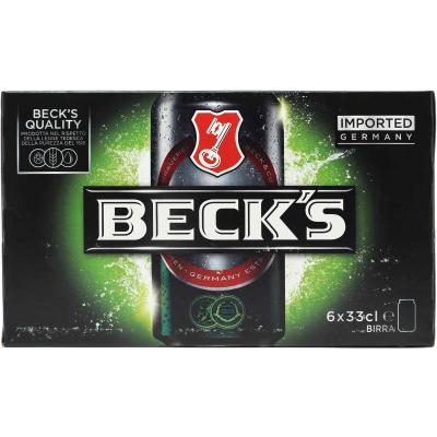 BECKS LATTINA BIRRA CL.33X6 SLEEK