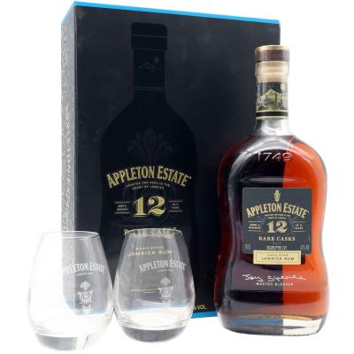APPLETON BOX RUM ESTATE CL70+ 2 BICCH