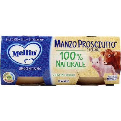 MELLIN OMOG. MANZO PROSCIUTTO GR.80 X2