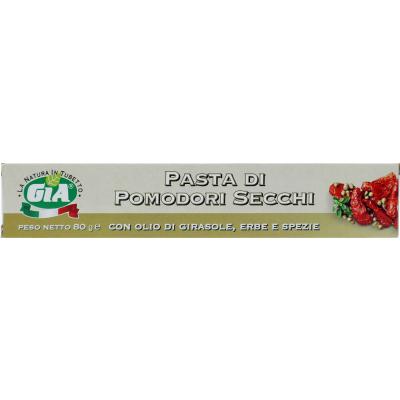 GIA PASTA DI POMODORI SECCHI TUBO GR80