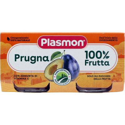 PLASMON OMOG. PRUGNA GR.80X2