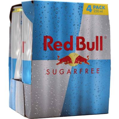 RED BULL LATTINA CL.25  PACK X 4 S/ZUCCH