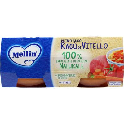 MELLIN PRIMO RAGU' VITELLO GR.80 X2
