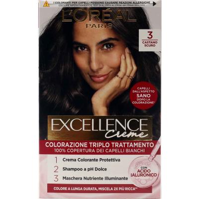 OREAL EXCELLENCE N3  CASTANO SCURO