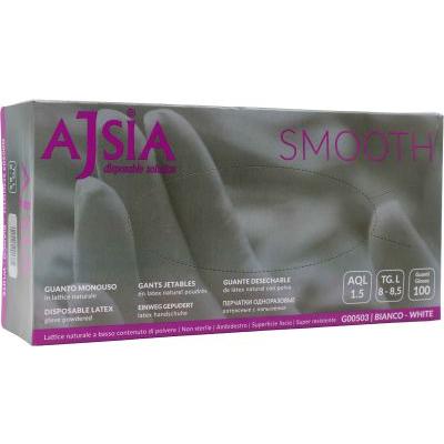AJSIA GUANTI  LATTICE SMOOTH BIA.TAG  L