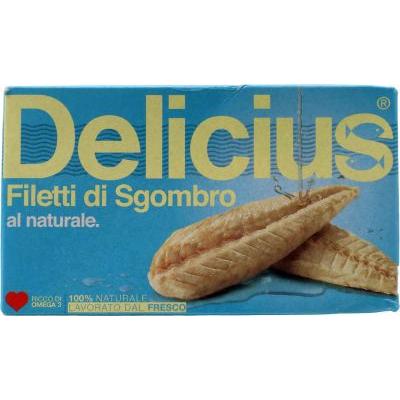 DELICIUS SGOMBRO GRIGLIATI NATURALE GR.9