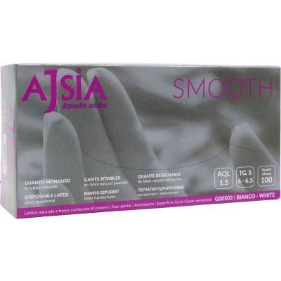 AJSIA GUANTI  LATTICE SMOOTH BIA.TAG  S
