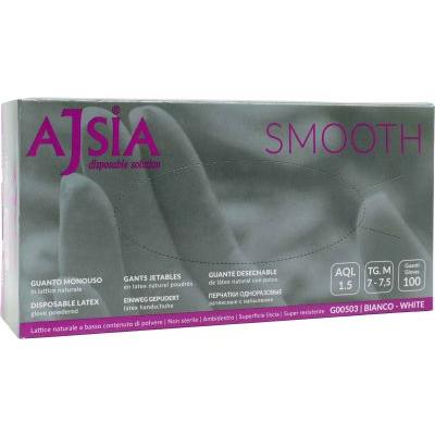 AJSIA GUANTI  LATTICE SMOOTH BIA.TAG  M