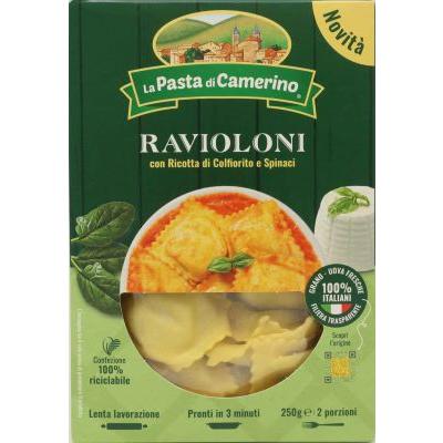 CAMERINO RAVIOLONI RICOTTA SPINACI GR250
