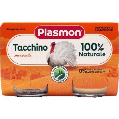 PLASMON OMOG. TACCHINO GR 120 X2