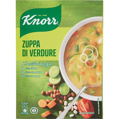 KNORR ZUPPA VERDURE BUSTA GR.86*