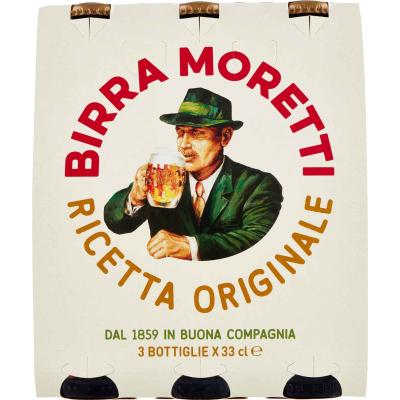 MORETTI BIRRA CLUSTER CL.33X3   4,6°