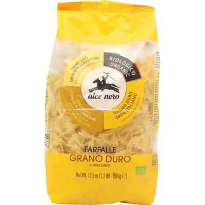 ALCE NERO BIO FARFALLE SEMOLA GR500
